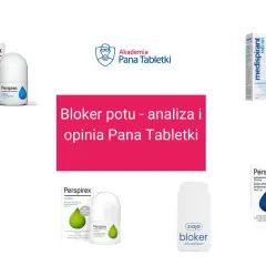 Analiza i opinia o najskuteczniejszym blokerze potu: Perspirex, Medispirant i Ziaja.