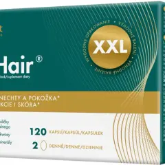 ReviHair XXL - suplement diety na włosy, paznokcie i skórę. Opakowanie 120 kapsułek.