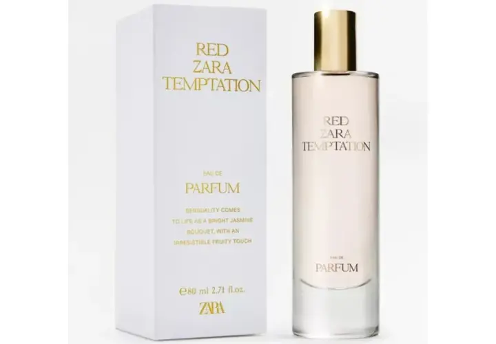 Zestaw Zara Red Temptation: perfumy damskie odpowiedniki, które kuszą nutami jaśminu i owoców. Idealne dla kobiet ceniących zmysłowość.