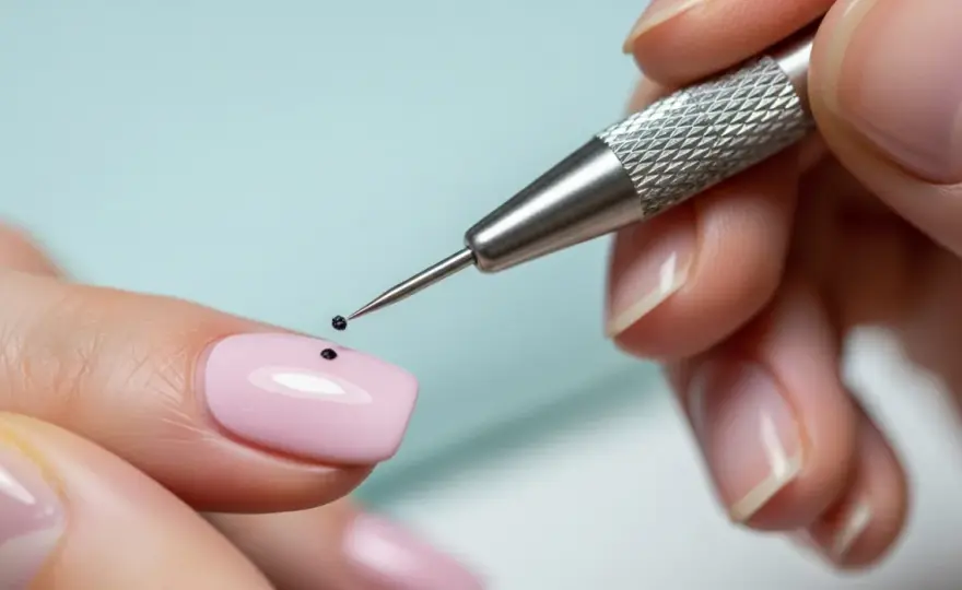 Jak zmyć długopis z paznokcia bez uszkodzenia manicure hybrydowego