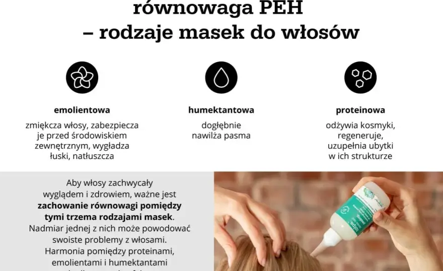 Maska do włosów i odżywka - jaka kolejność? Jak nie obciążyć pasm?