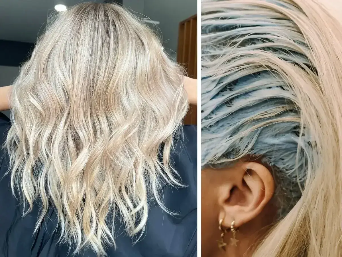 Piękne blond włosy po zabiegu. Zastanawiasz się, czy toner się zmywa? Ten efekt mówi sam za siebie!