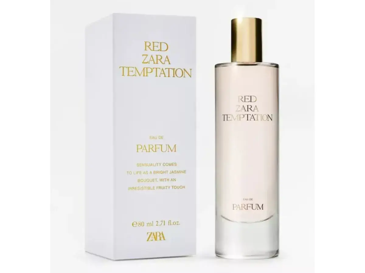 Zestaw Zara Red Temptation: perfumy damskie odpowiedniki, które kuszą nutami jaśminu i owoców. Idealne dla kobiet ceniących zmysłowość.