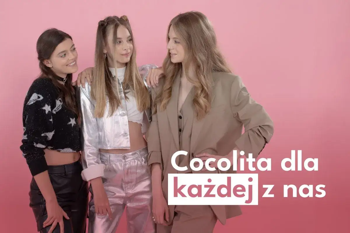 Trzy dziewczyny w modnych stylizacjach. Cocolita opinie - marka dla każdej z nas, podkreślająca indywidualność.