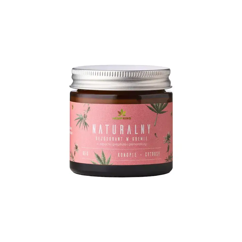 	naturalny cytrusowy dezodorant w kremie HempKing